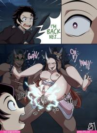 nezuko sex comic