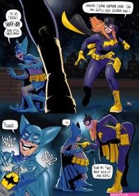 Bat Girl vs Bat Mite Batman Fenris Comix