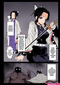 Porn comic RAPE OF DEMON SLAYER 2. Kimetsu no Yaiba Sex comic Brunette Babe With