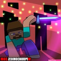Porn comic Minecraft Part 3 sex comic big tits