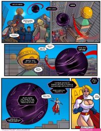 Porn comic Power Girl vs Darkseid