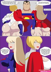 Porn comic Power Girl. Supergirl Muscular Comic. Zetarok Sex comic superheroines fought the