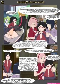sarada sasuke porn comic strip