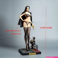 50cm Boa Hancock 14 Scaled Figure Sex Girl Uta Suit Detachable Statue Model Japanese Anime Hentai Collection Original Box