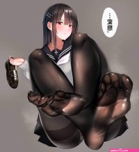 Sexy and beutiful feet in socks by Urall2077 on DeviantArt