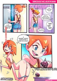 Porno comic Um dia de sexo com Misty sex comic bela jovem e