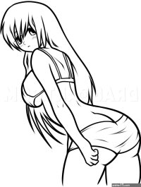 How To Draw A Sexy Anime Body Step by Step Drawing Guide by Dawn