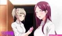 Hentai Step-sister brought her classmates and had a threesome watch online