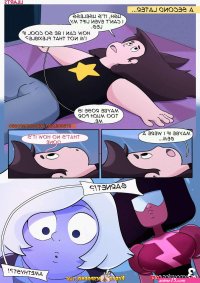 Porn comic Greg Universe y las gemas de la lujuria Steven Universe. Erotic comic 2 unusual ladies