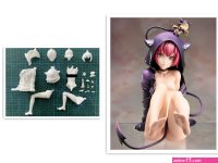 Anime Mizuki Suzushiro Girl 16 Unpainted GK Model Unassembled Figure Resin Kits