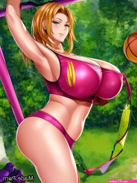 Porn image of big tits chubby thick anime panties long legs japanese created by AI