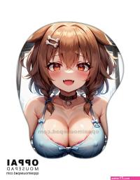 Inugami Korone Hololive Oppai Mousepad