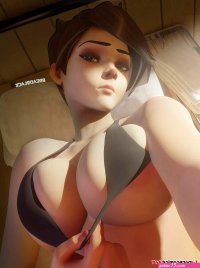 Porn comics Tracer GoodMorning. Breadblack Erotic comic shows the audience