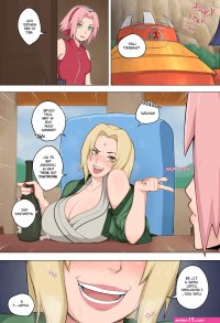 Afrobull Tsunade Sakura comic porn
