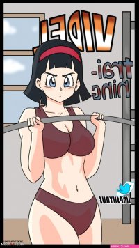 Videl Training porn comic