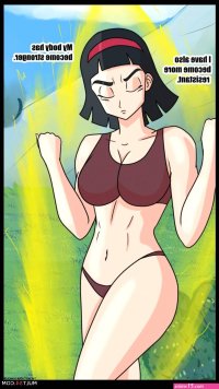 Videl Training porn comic