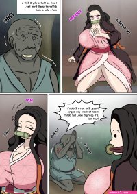 Comic La noche del demonio y Nezuko by dibuctor from Pixiv Fanbox