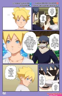 Porn comics Borutos Erotic Adventure. Chapter 2. Boruto. Yutto Prime. Erotic comic in the morning.