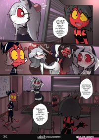 A Night With Loona Porn Comics by Jizoku Hazbin Hotelhelluva boss Rule 34 Comics
