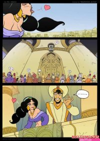Porn comic Royal Exposure. Chapter 1. Aladdin. Akabur. Sex comic and Jasmine went