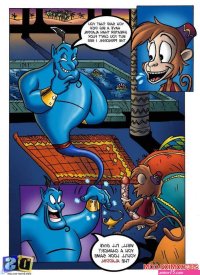 Porn comics Aladdin. Chapter 1. DrawnSex. Erotic comic with the hot
