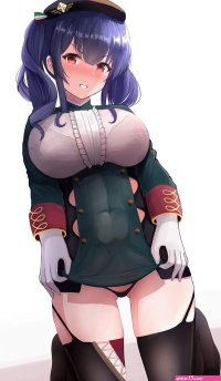 Anime anime girls Azur Lane Pola Azur Lane twintails purple hair HD wallpaper