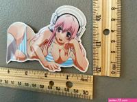 New Anime Girl Hot Sexy Boobs Ass Butt Cute Manga Vinyl Decal Sticker Car Laptop