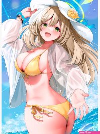 Hot Izayoi Nonomi Bikini Blue Archive Lewd BA Sexy Boobs Ass Butt Panties Lewd Anime Hentai Girl Art Board Print for Sale by Pink Petals