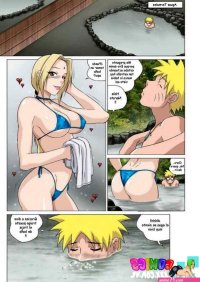 Tsunade Porno- Dia de Sauna.