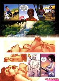 Porn comic The Goddess. Chapter 2. Nephyla. Sex comic busty brunette with