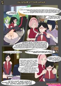 Porn comic Karma And Its Mysteries. Boruto Sex comic young boy returned