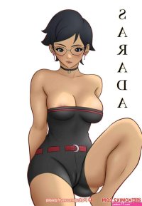 Porn comic Sarada. Naruto. Felsala Sex comic brunette Sarada put