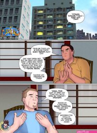 Porn comic Discredit. Part 1. Sex comic detectives secretary is