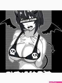 Ahegao waifu material shirt lewd Devil anime girl cosplay Tote Bag for Sale by laurie8sp9lela