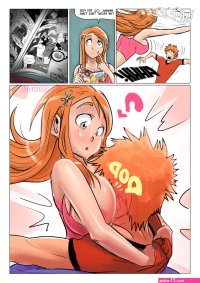 Post 987754: Bleach comic Gairon IchigoKurosaki OrihimeInoue