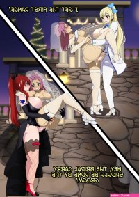 FAIRY TAIL THE BRIDE TO BE...OR NOT TO BE ? comic porn