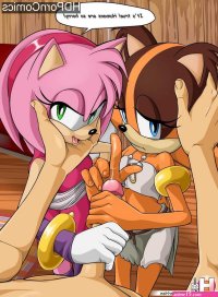 Amy Sticks Footjob comic porn