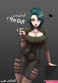 Porn comics Goth Nora. AestheticcMeme Erotic comic everything she has.