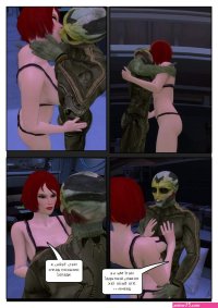 mass effect thane and shepard RUS Fuck-a-th...