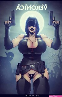 Porn comic Battle Nun Veronica Cemetery Nightmare. Sex comic nun with pistols