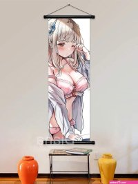 Anime Characters Sexy Girl Miku Poster Aesthetics Manga Magazine Cover Cartoon Wall Art Kawaii Home Room Decor Canvas Painting