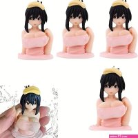 Cute Anime Characters Chest Shake Accessories Collection Model Doll Kawaii Anime Statue Sexy Interior Car Dashboard Decoration Anime Ornaments