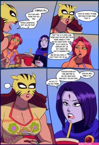 Post 5727573: Batmanseries comic DC DCAU JasonTodd Pantha Raven RedHood Starfire TeenTitans The-Arthman