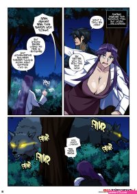 Porn comics High School of the Werewolf. Part 4 Erotic comic but the guy