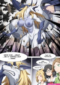 Werewolf girl academy comic porn