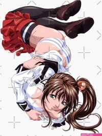 Bible Black Kurumi Imari Lewd Anime Girl Sticker for Sale by Anime Hedoro