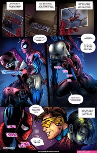 Yaoi porn comics Spider-Man