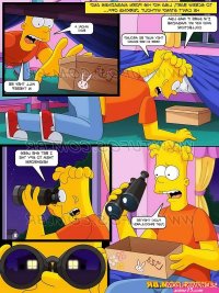 Porn comic The Simpsons. Chapter 48. The Simpsons. WC TF. Sex comic found binoculars in