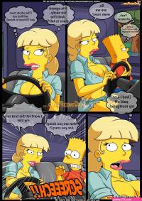 Porn comic Old Habits. Chapter 9. The Simpsons. Croc. Sex comic missed the school