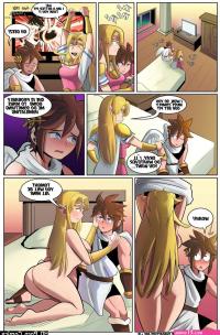 Zelda And Pit comic porn